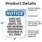 Signmission 10 in Height, 7 in Width, Vinyl Decal, Rectangle OS-2PACK-NS-D-710-V-13271 - alternate 6